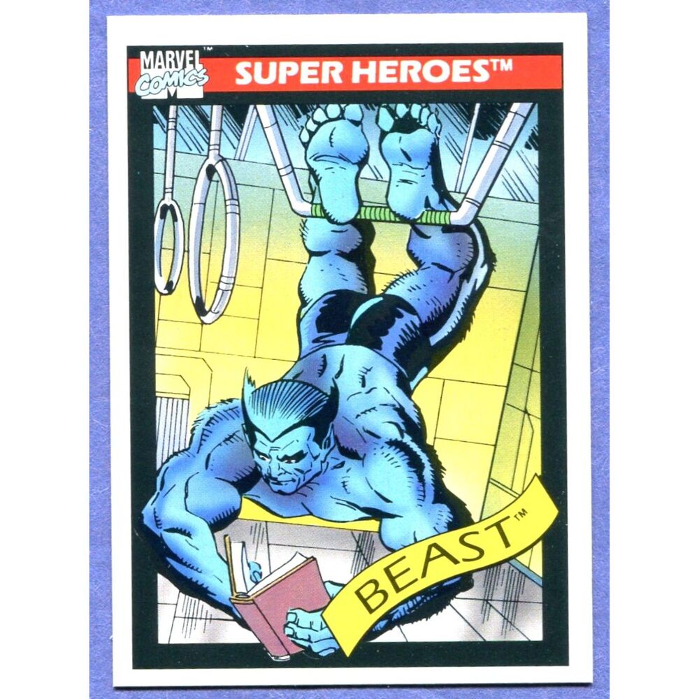 1990 Marvel Universe Card - #46 The Beast
